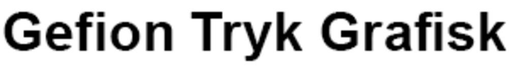 Gefion Tryk Grafisk