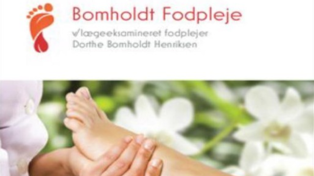 Professionel fodpleje med fokus på velvære og sundhed, udført af Dorthe Bomholdt Henniksen.