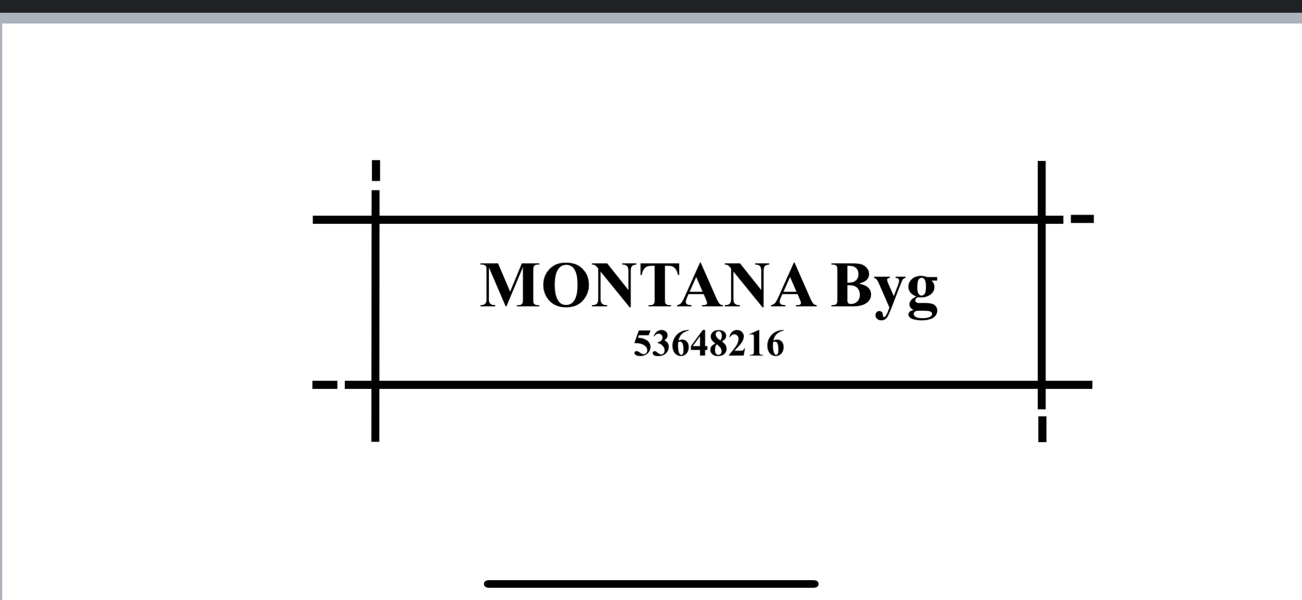 Montana Byg V/Kenneth Christiansen