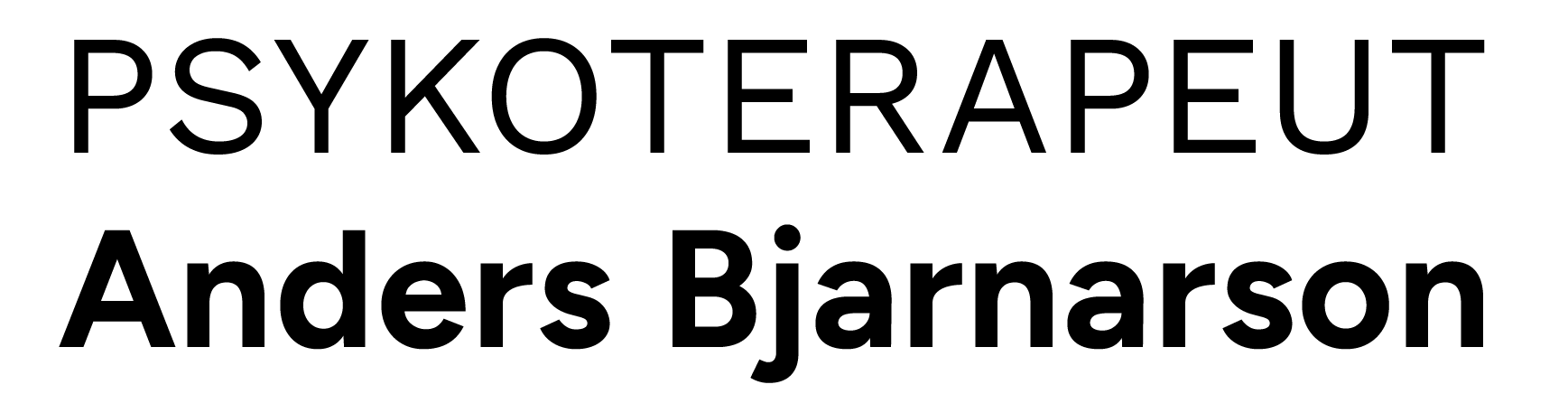 Psykoterapeut Anders Bjarnarson