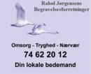 Rabøl Jørgensens Begravelsesforretning logo