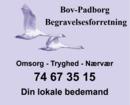 Bov Padborg Begravelsesforretning logo