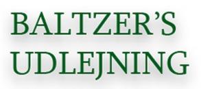 Baltzer's Udlejning logo