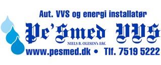 Pe' Smed VVS ApS logo