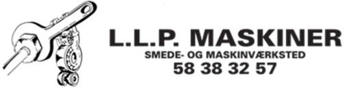L L P Maskinudlejning logo
