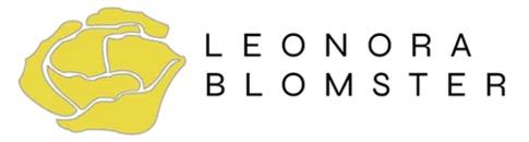 Leonora Blomster logo