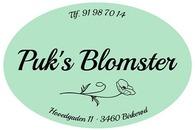 Puk's Blomster logo