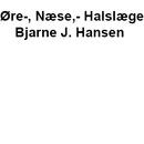 Øre-, Næse,- Halslæge Bjarne J. Hansen logo