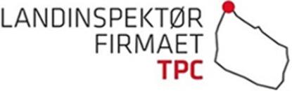 Landinspektørfirmaet TPC logo