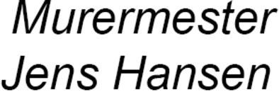 Murermester Jens Hansen logo
