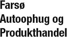 Farsø Autoophug og Produkthandel ApS logo