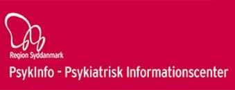 PsykInfo, Psykiatrisk Informationscenter, Region Syddanmark logo