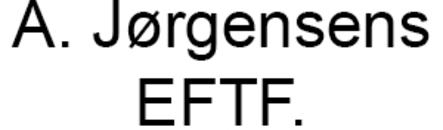 A. Jørgensens Eftf. ApS logo