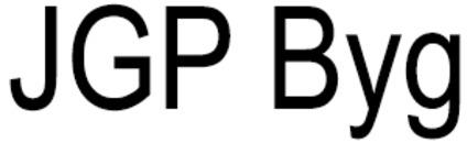 JGP Byg logo