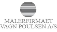 Malerfirmaet Vagn Poulsen A/S logo