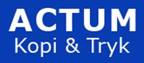 Actum Kopi & Tryk logo