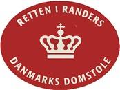 Retten i Randers logo
