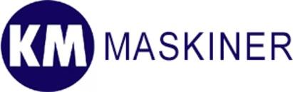 KM Maskiner A/S logo