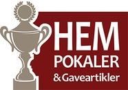 Hem Pokaler og Gaveartikler logo