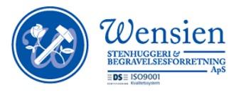 Wensien Stenhuggeri og Begravelsesforretning logo