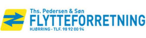 Hjørring flytteforretning ApS, Ths. Pedersen & Søn logo