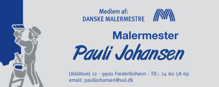 Malermester Pauli Johansen
