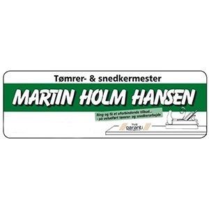 Tømrer- & snedkermester Martin Holm Hansen logo