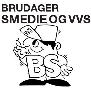 Brudager Smedie & VVS logo